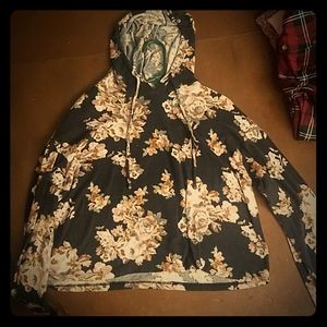 Womens crop top hoodie worn twice